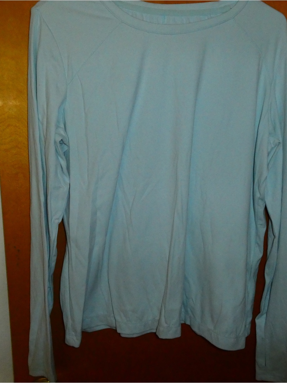 Mondetta Light Blue Women's Long-Sleeve Crewneck Top